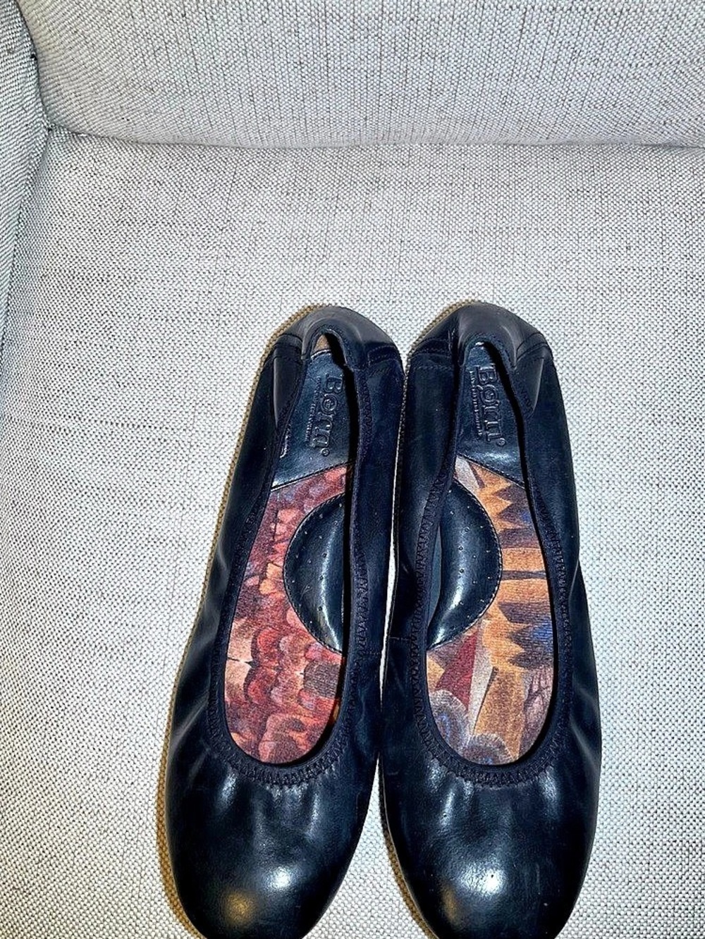 Born Julianne Black Ballet Flats size 10